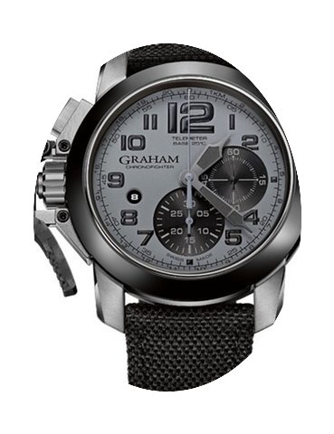 Graham Chronofighter Oversize in Steel...