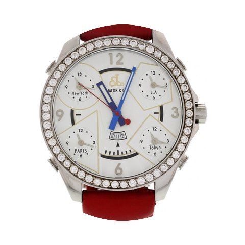 Jacob & Co. Men's . Five Time Zones ...