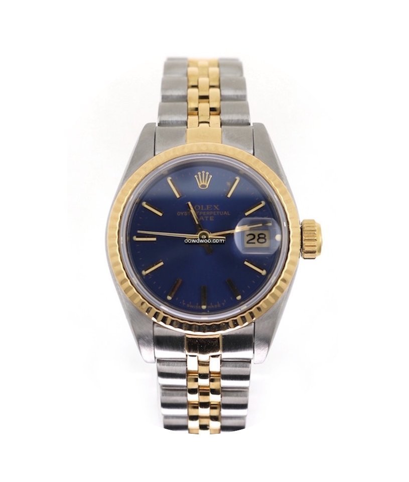 Rolex Date Lady Oro Acciaio Ref. 69173...