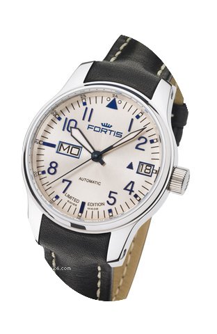 Fortis F-43 Flieger Silver Line Big Day/...