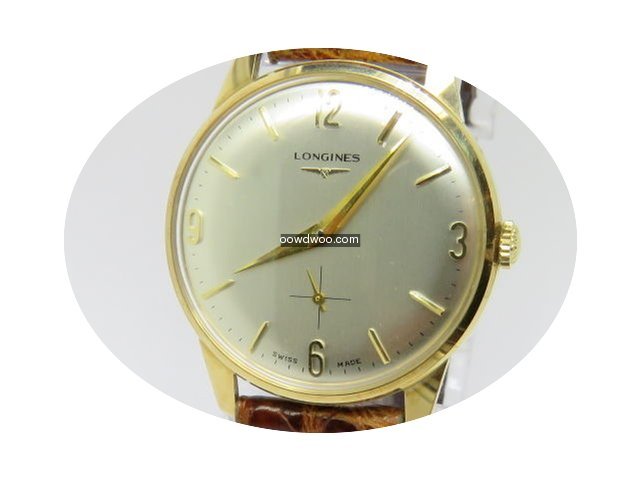 Longines Vintage 9Carat Mechanical Movem...