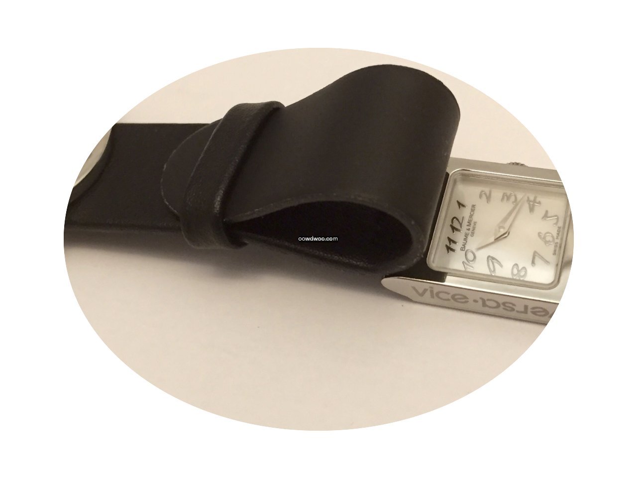Baume & Mercier Vice Versa 12 Diamonds N...