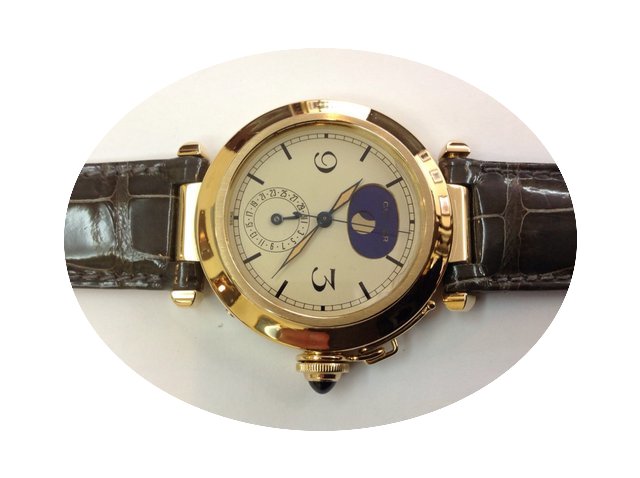 Cartier Pasha and yellow gold...