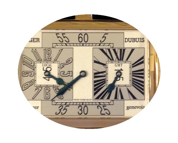 Roger Dubuis 18k Rose Gold Dual Time Pow...