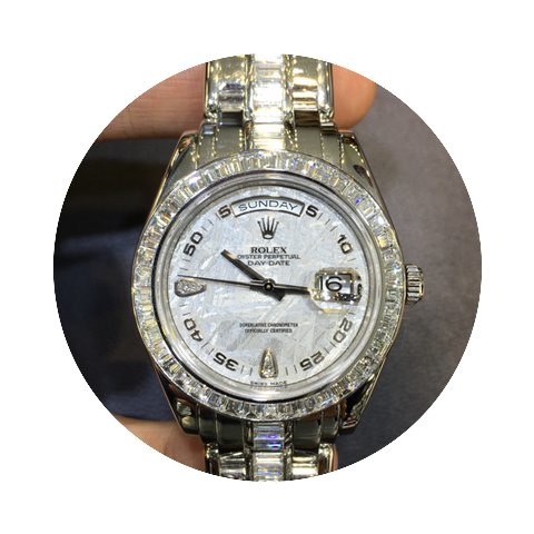 Rolex Day-Date Pearlmaster Diamond Bague...