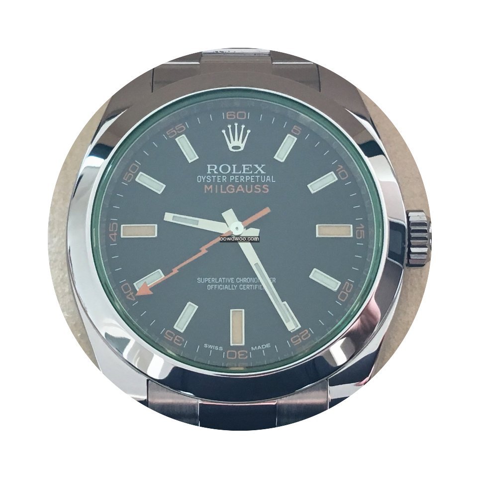 Rolex Milgauss 116400GV série Random (2...