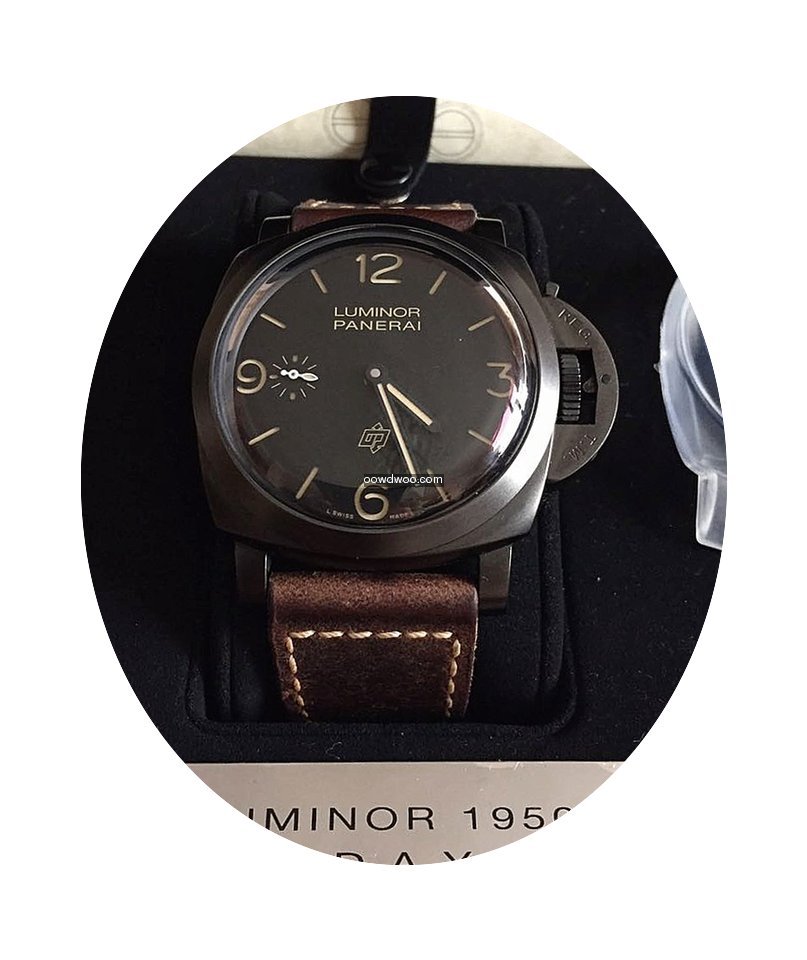 Panerai LUMINOR 1950 TITANIO DLC 3DAYS P...