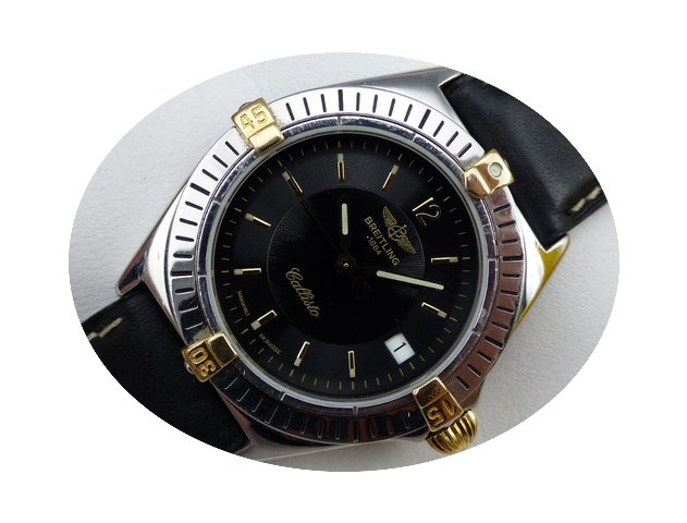 Breitling Callisto - Stahl Goldreiter - ...