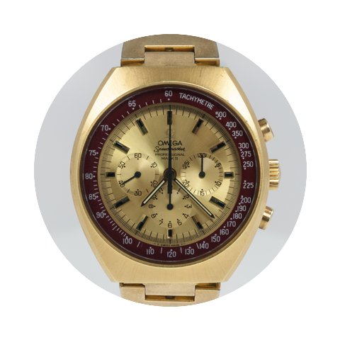 Omega Mark II Gold Plated Chronograph VE...