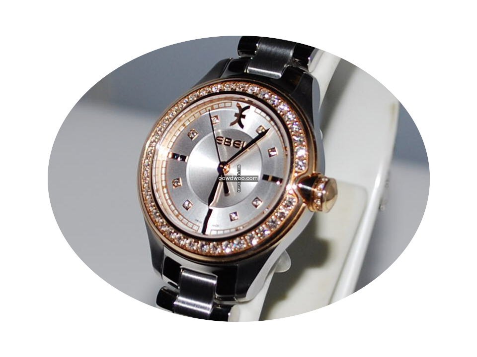 Ebel ONDE LADY 30MM GOLD/STEEL...