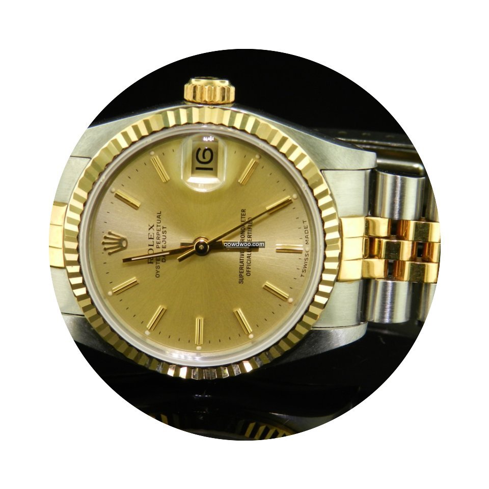 Rolex Date Just Ref. 68273 Acciaio-oro...