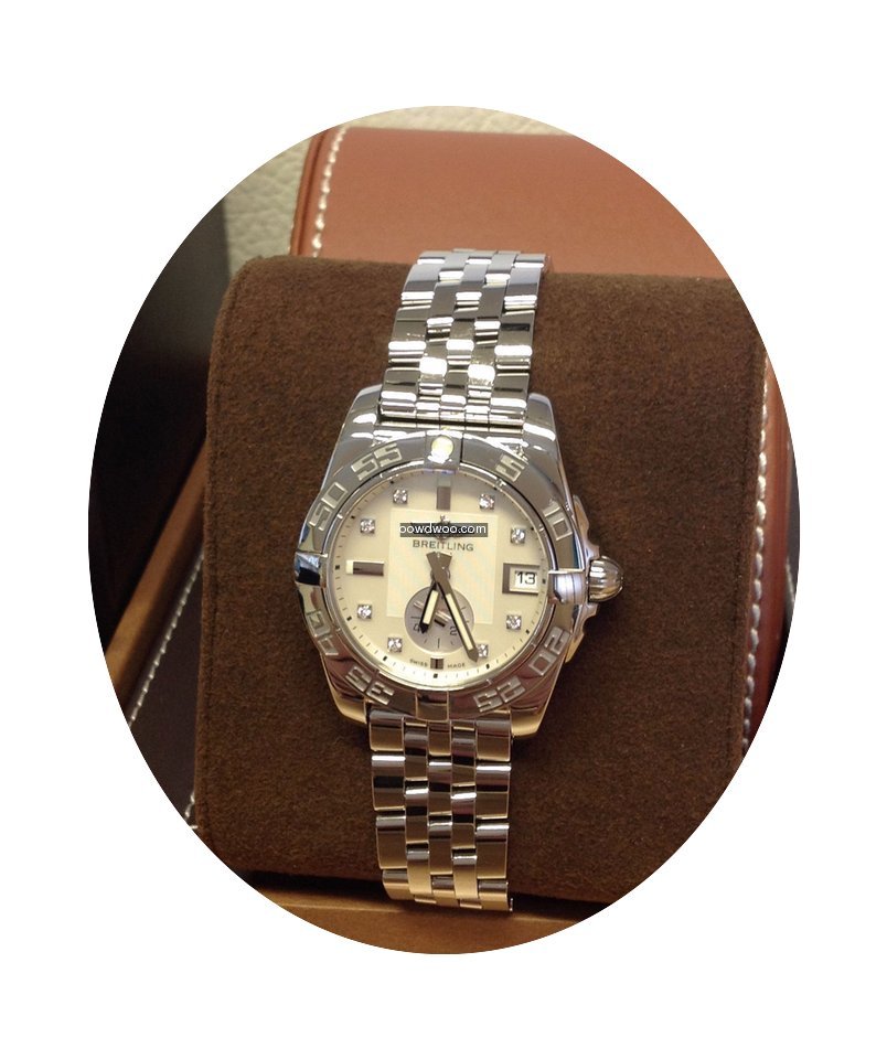 Breitling Galactic 36 A37330 - Box & Pap...