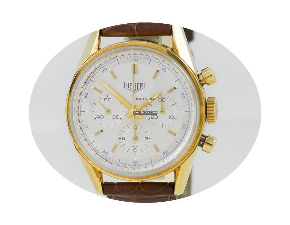 TAG Heuer Carrera 1964 Reedition Gold Ca...