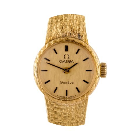 Omega solid gold watch...