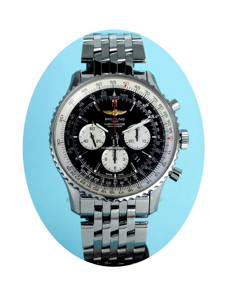Breitling Navitimer 01 46 MM Index schwa...