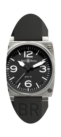 Bell & Ross BR 01-92 Stahl mit Kauts...
