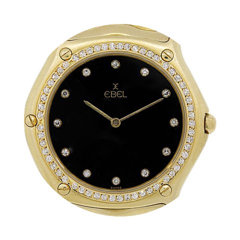 Ebel Classic Wave 18k Gold Factory Diamo...