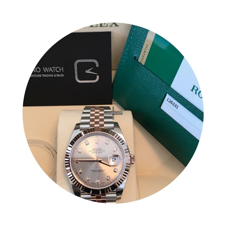 Rolex Datejust II 41 Champagne Diamond D...