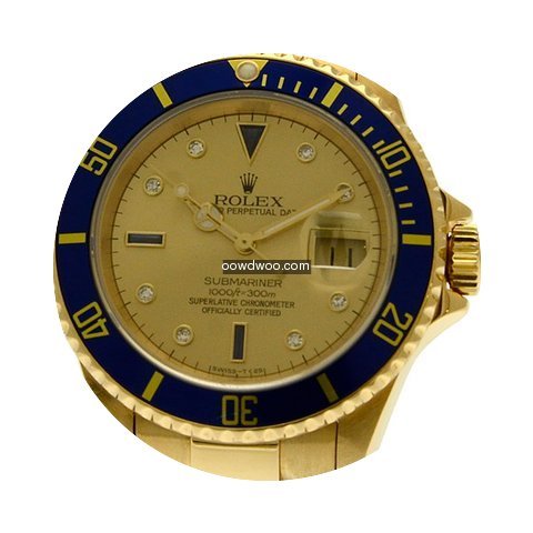 Rolex Submariner 18K.Gold Diamanten Ref....