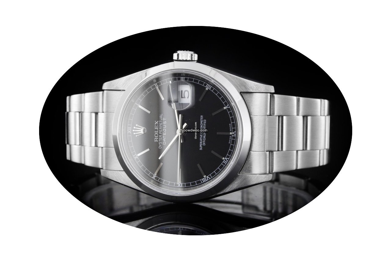Rolex Datejust (36mm) Ref.: 16200 mit Zi...