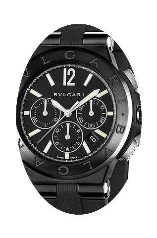 Bulgari Diagono Ultranero Chronograph 42...
