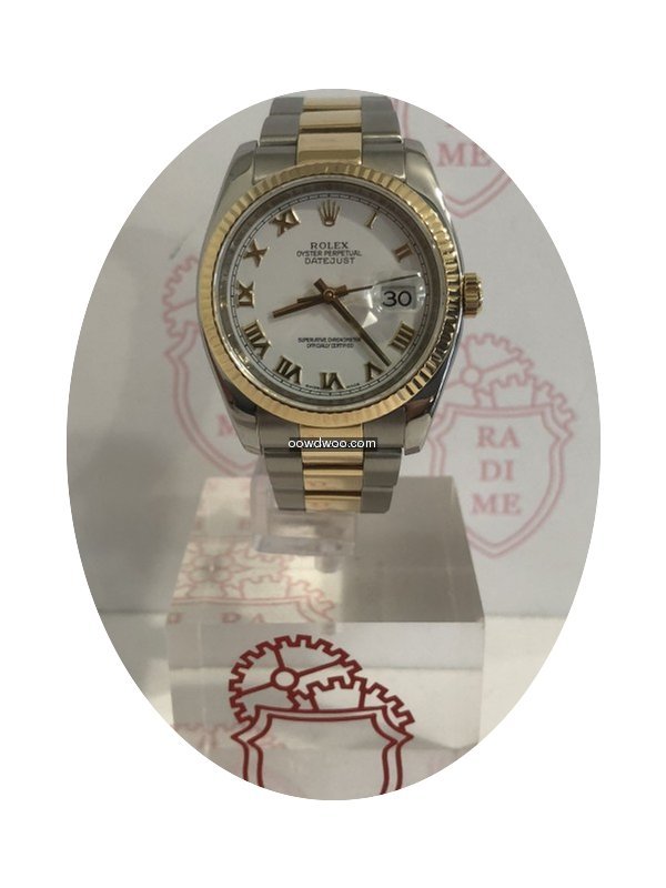 Rolex Datejust Steel and Yellow Gold 116...