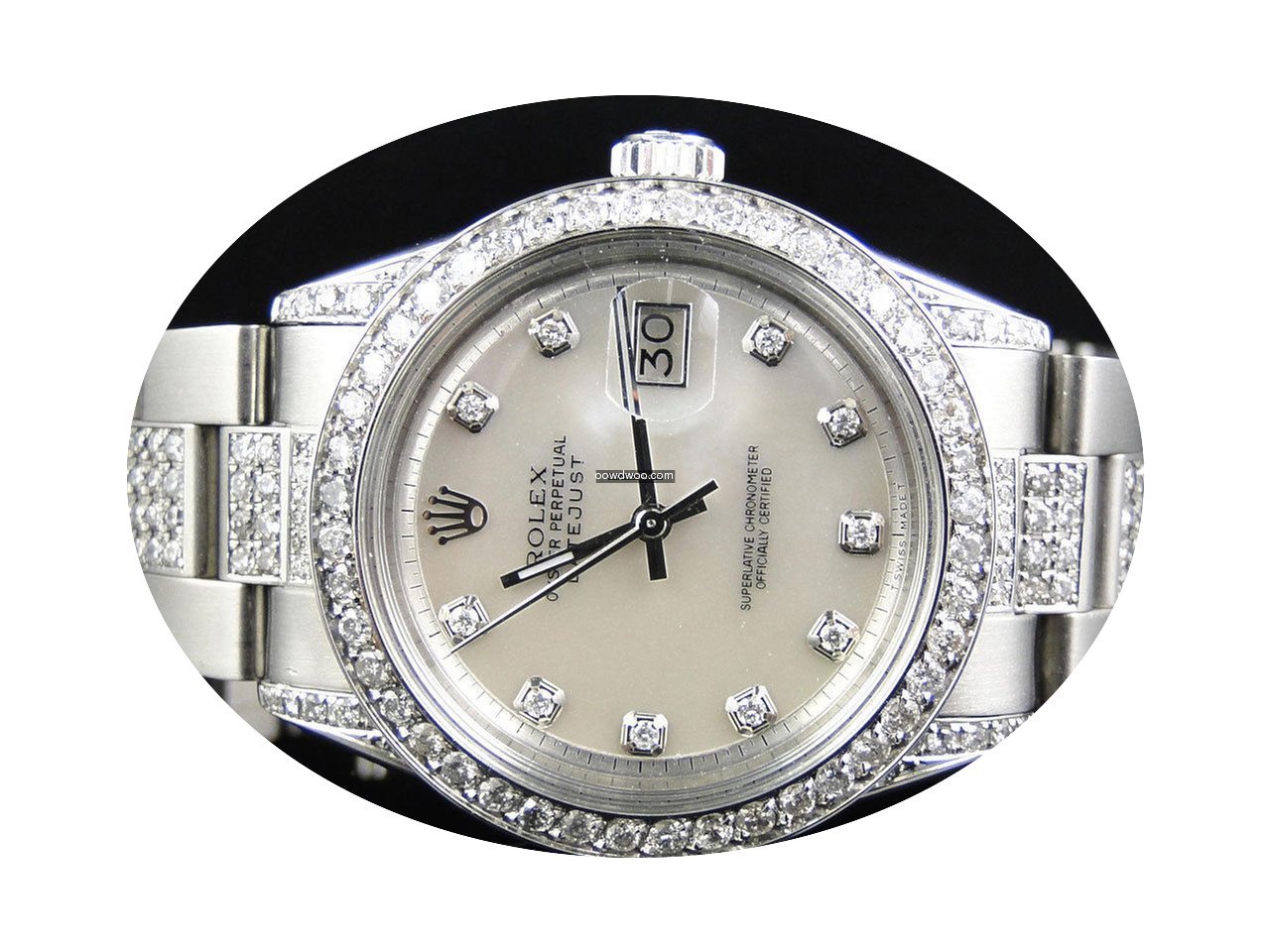 Rolex Mens Excellent Rolex Datejust Oyst...