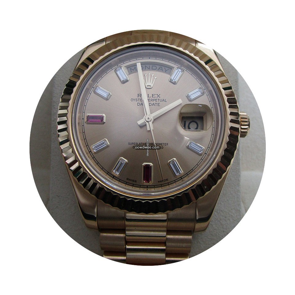 Rolex Day-Date II 18K Yellow Gold/Champa...
