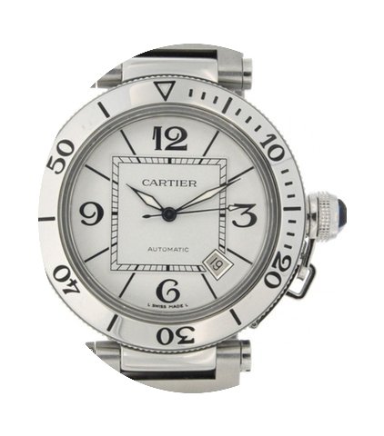 Cartier Pasha Seatimer 2790/w31080m7 Ste...