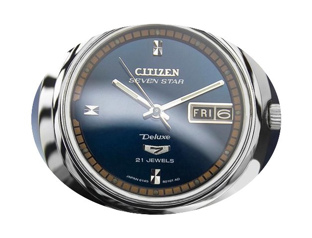 Citizen Seven Star Deluxe Japan 1970s J7...