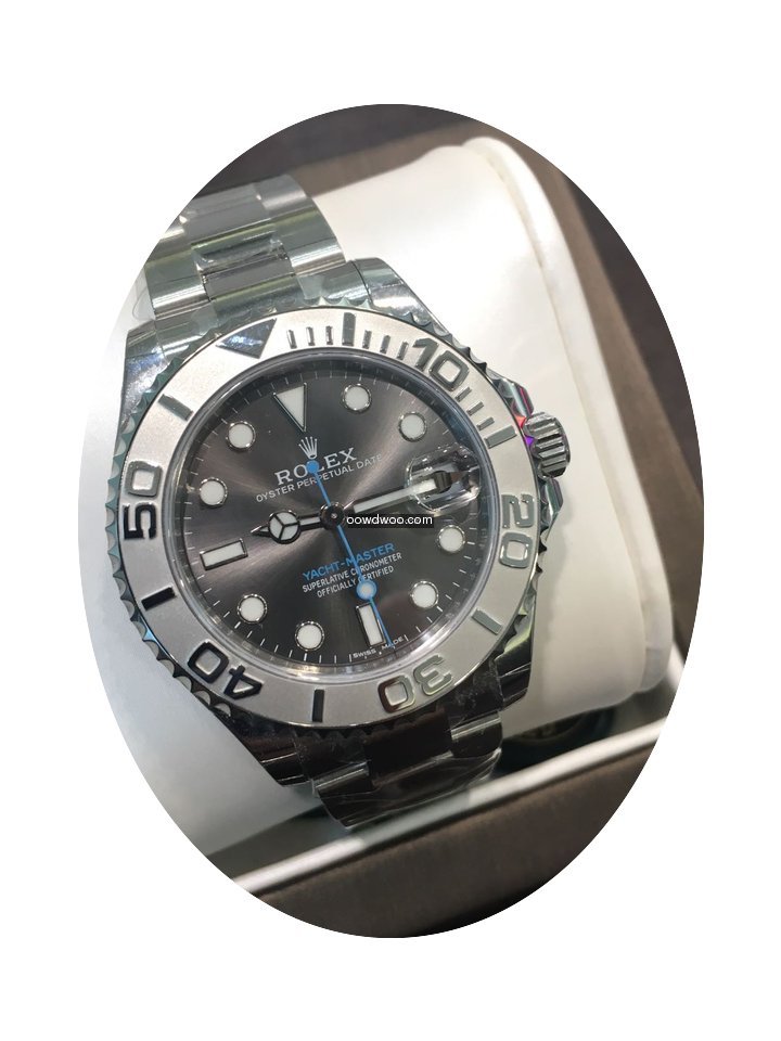 Rolex 268622 Yacht-Master Grey Dial 37mm...