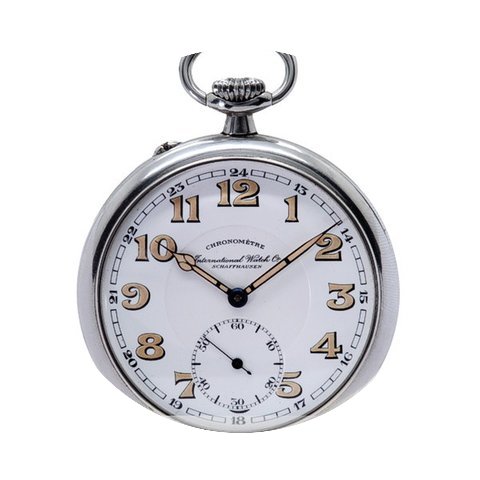 IWC Taschenuhr Stahl...