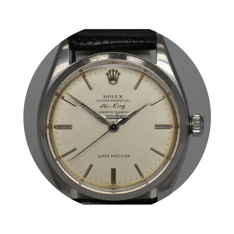 Rolex Serpico y Laino Yr: 1958 Air King ...