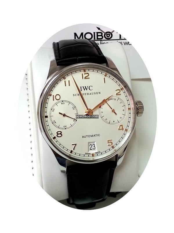 IWC IW500114 Portuguese 7 Days Power Res...