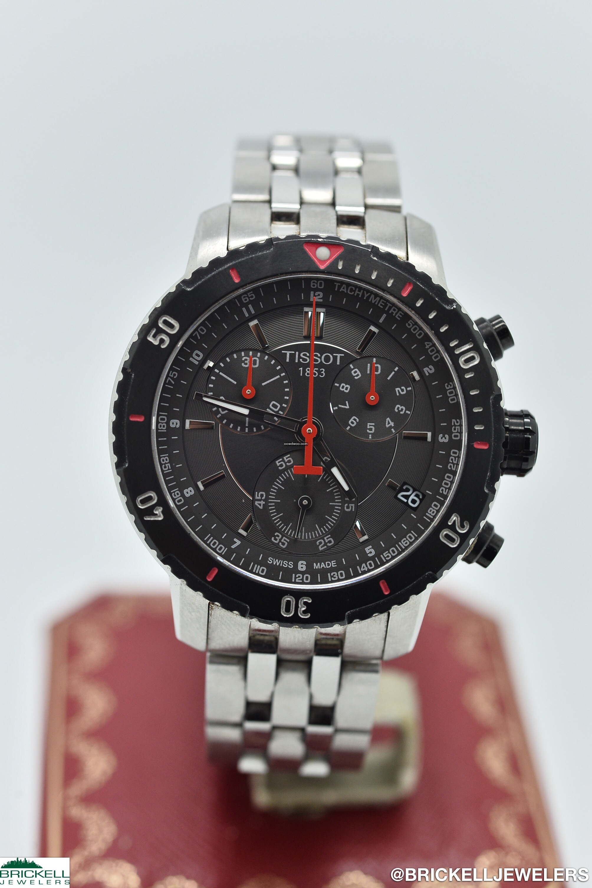 TISSOT PRS 200 CHRONOGRAPH T067417A BLAC...