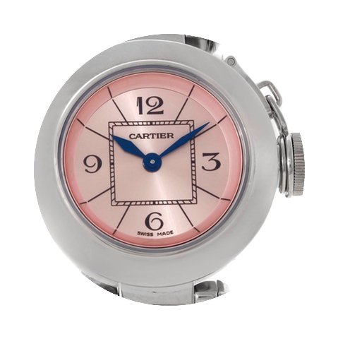 Cartier Miss Pasha Small Steel Pink Dial...