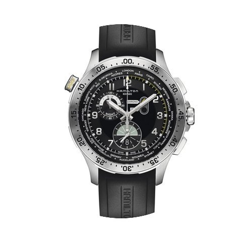 Hamilton Khaki Aviation Worldtimer H7671...