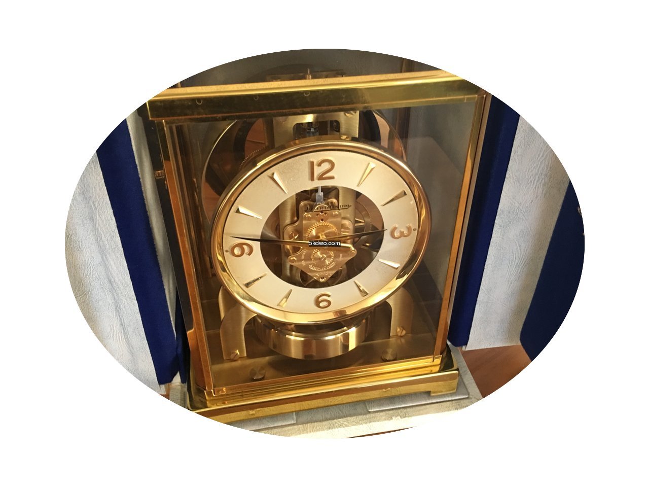 Jaeger-LeCoultre Atmos ad: $1,176 Jaeger...
