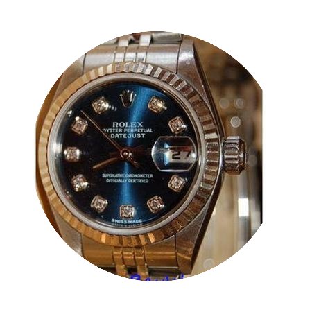 Rolex DateJust Ladies 79174 Pre-Owned Bl...
