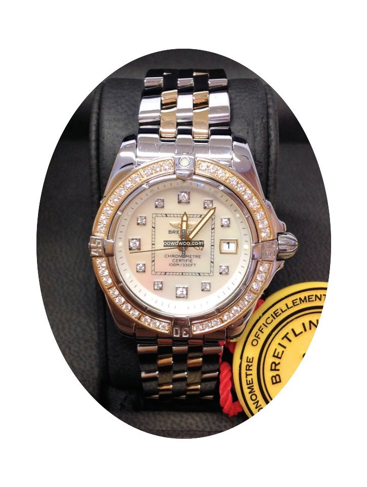 Breitling Lady Cockpit D71356 - Box & Pa...
