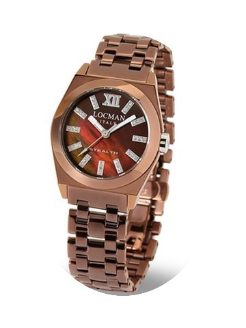 Locman Stealth 0204BN-MNDFNKBRN Quartz L...