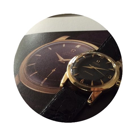 Omega seamaster chronometer black honeyc...