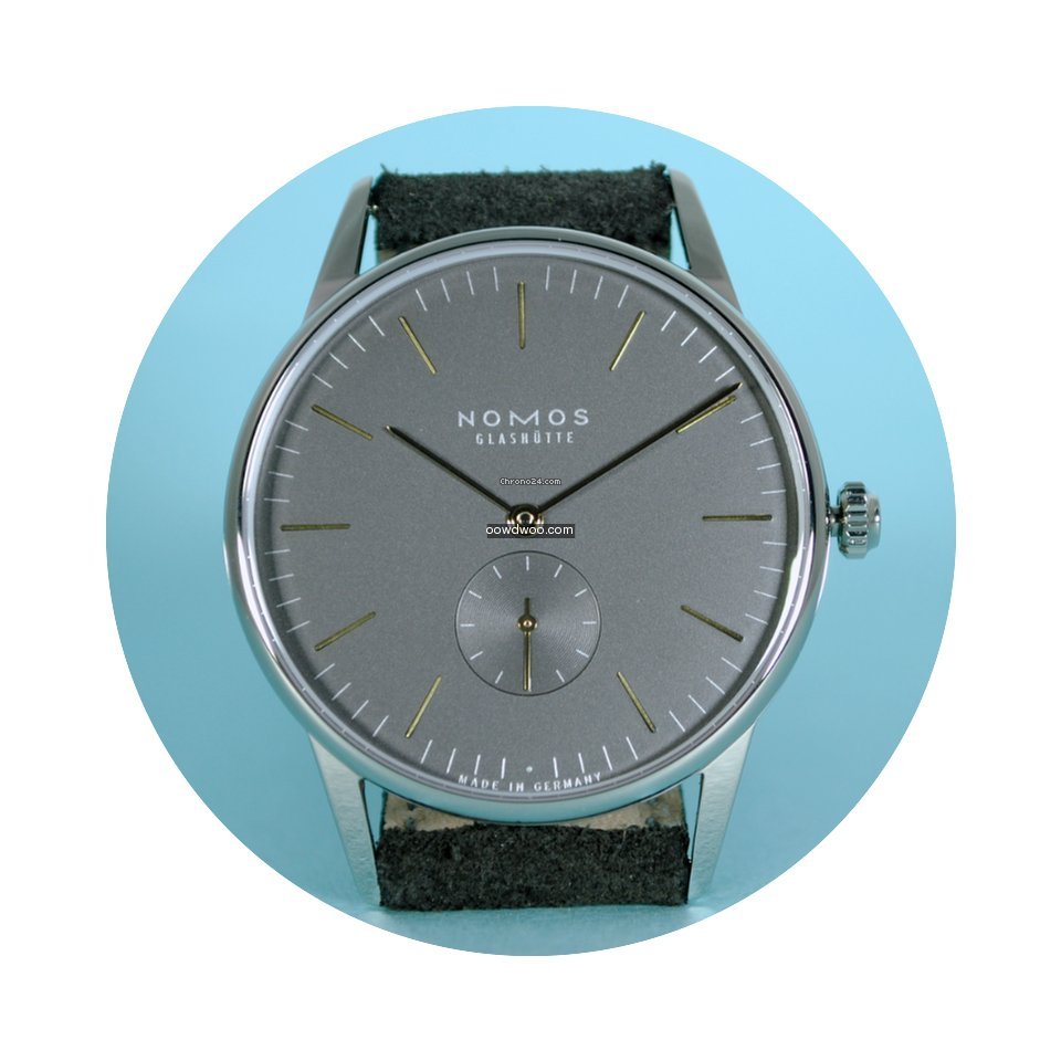 Nomos Glashütte Orion 38 1989 dunkel Sa...