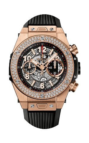 Hublot Big Bang Unico King Gold Diamonds...