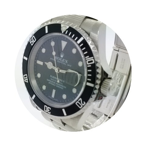 Rolex Submariner Date Ref 16610 no holes...