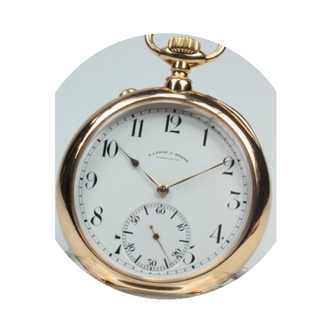A. Lange & Söhne Taschenuhr mit Anh...