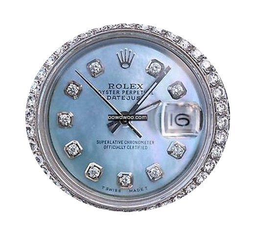 Rolex Ladies Vintage Steel Datejust Diam...