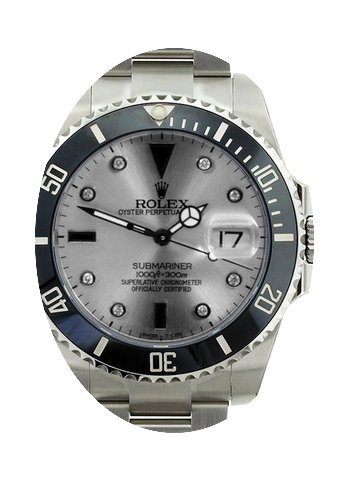 Rolex Submariner Steel Mens watch With B...