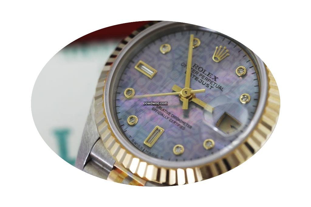 Rolex LADY TRIDOR REF 69179, MOP DIAMOND...