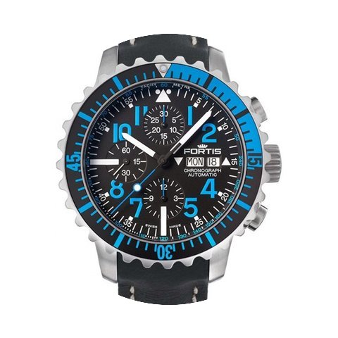 Fortis B-42 Marinemaster Chronograph Blu...